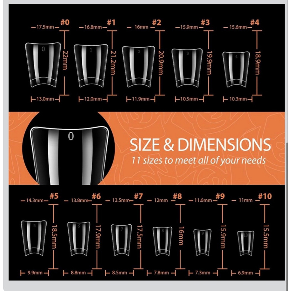 Women's UNA GELLA Clear Press-On Nails One Size - Picture 3 of 5